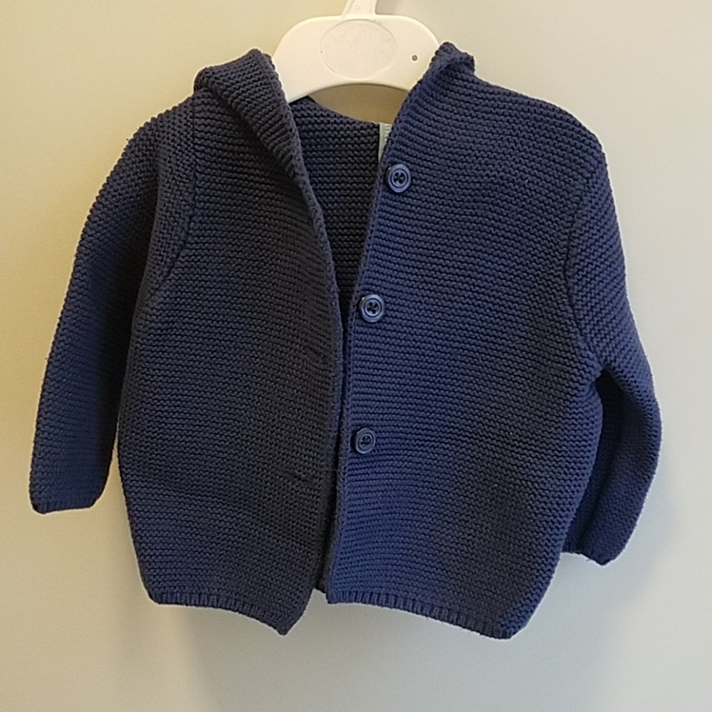 Baby Gap Bear Knit Hoodie